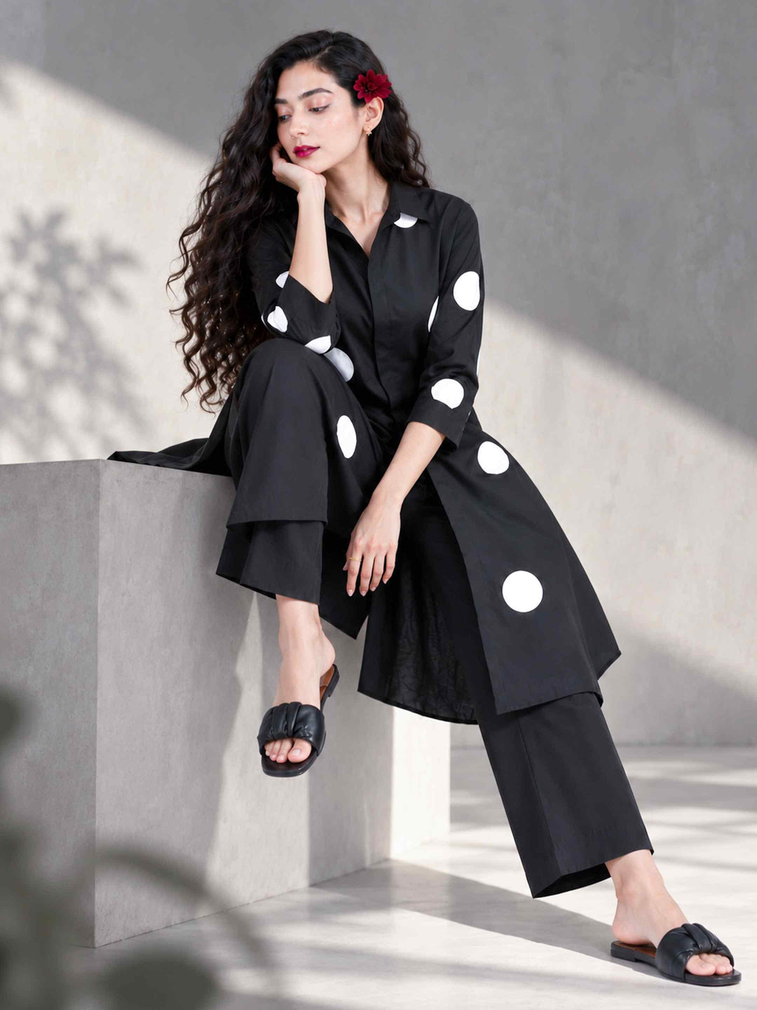 Black Diamond Kurta