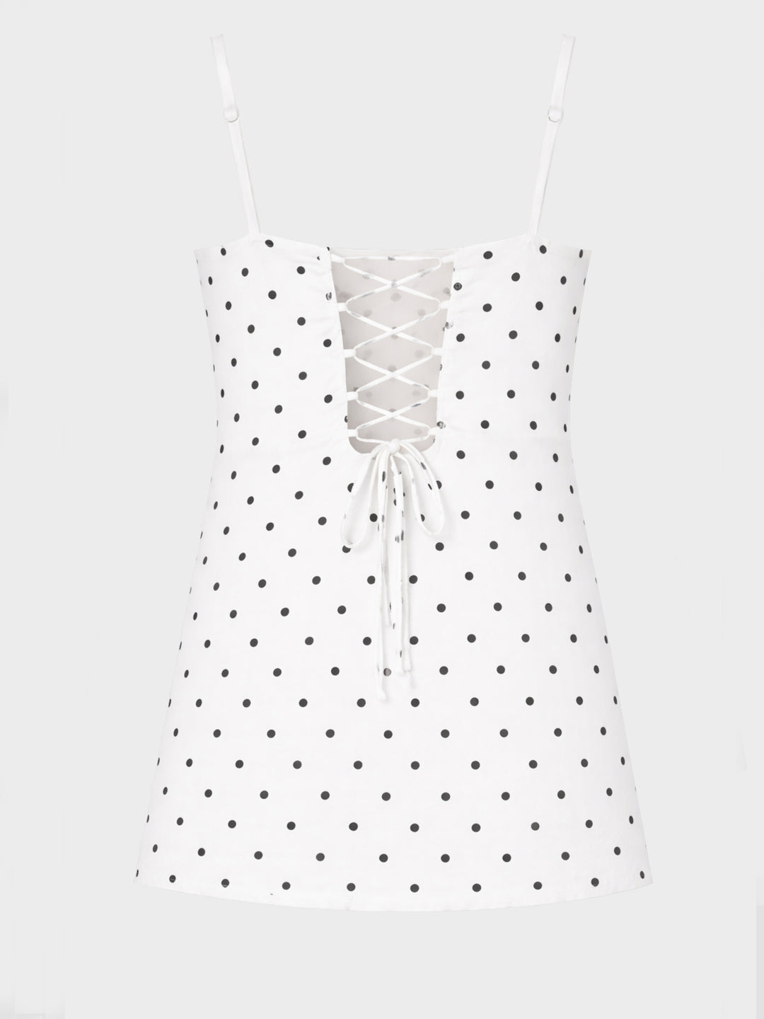 Tie Up Dori Top - Polka Dot