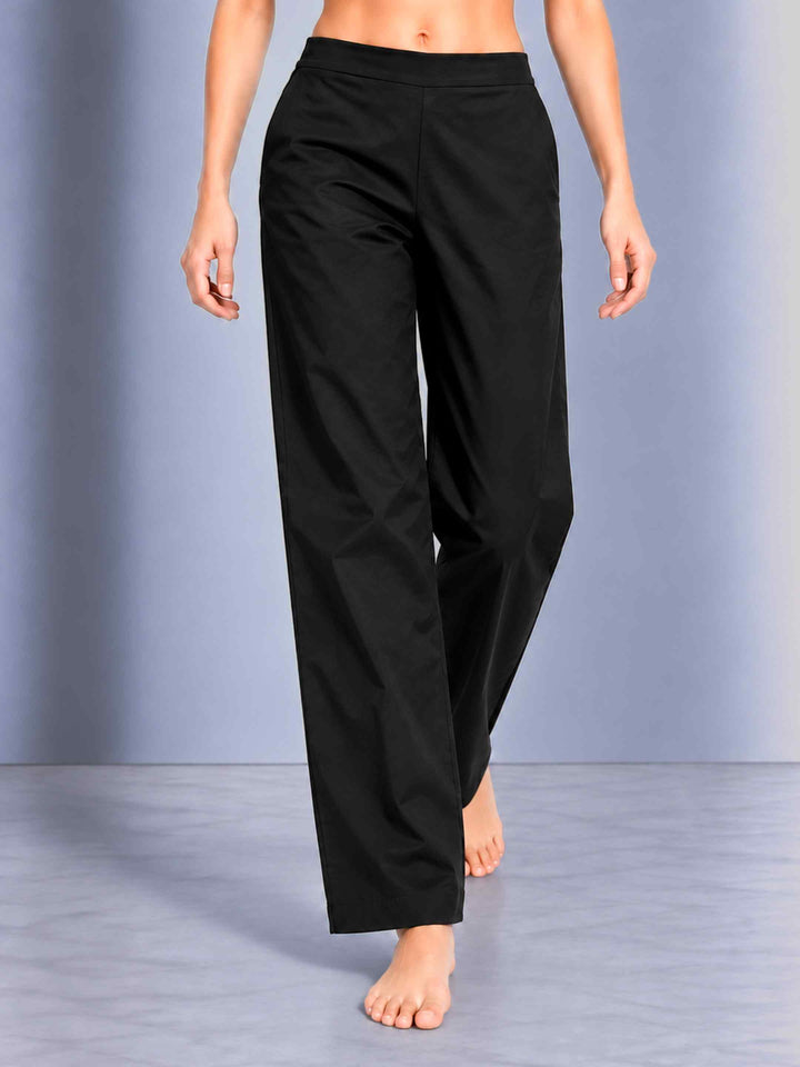 Straight Pants - Black