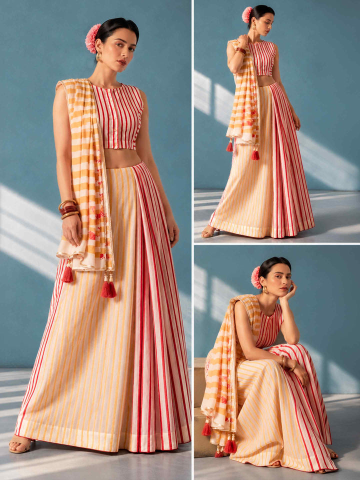 Rangmoti Mekhela Chador Saree