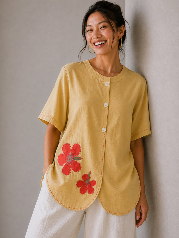 Butter Daisy Top