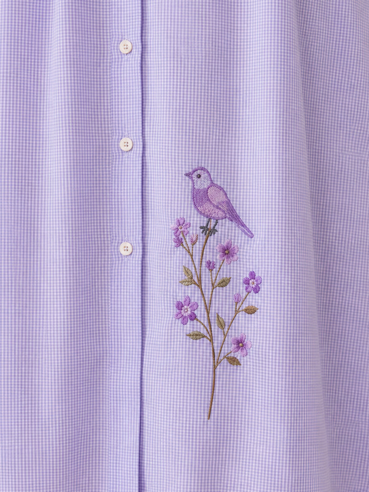 Purple Bird Dress