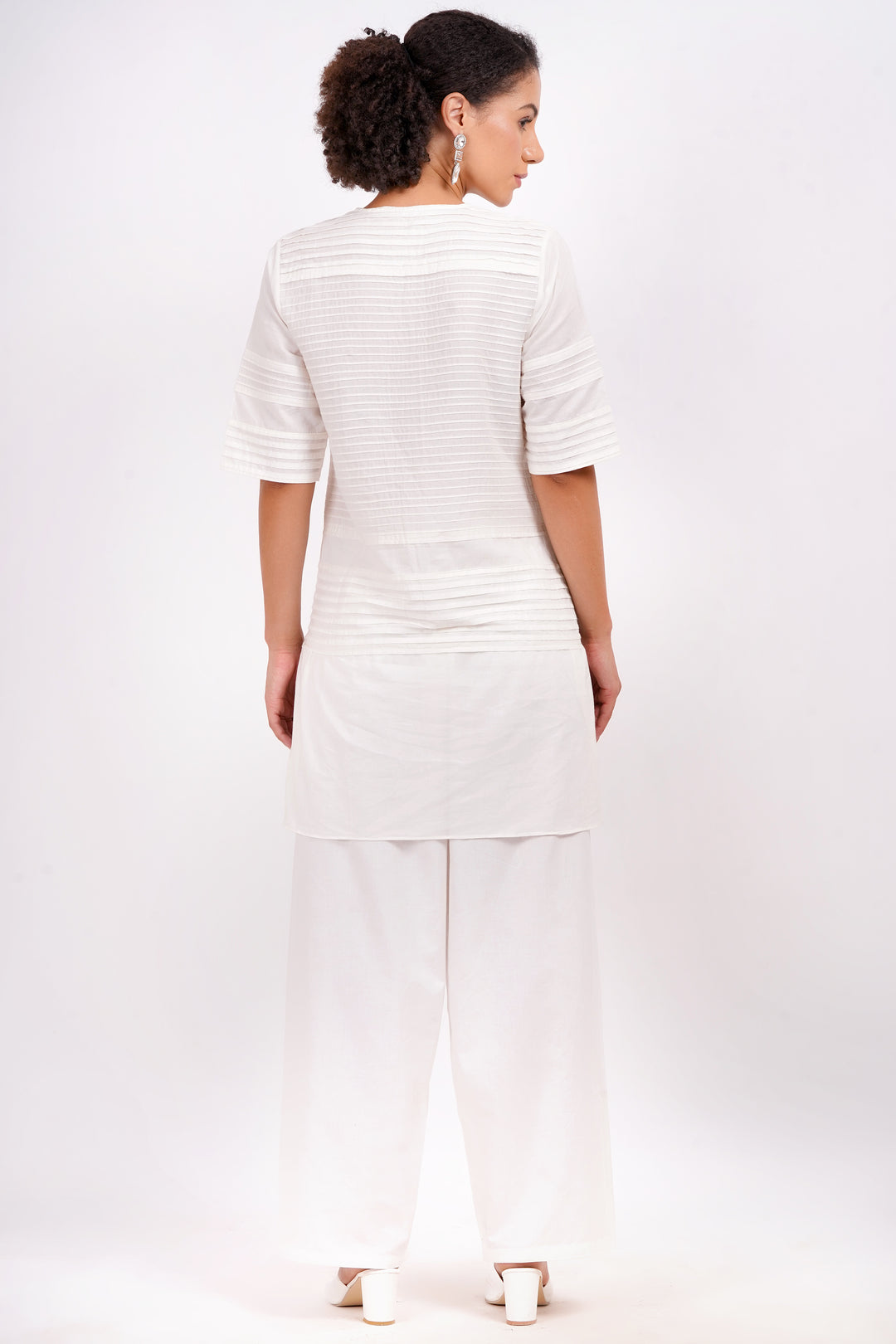 White Cotton Kurta