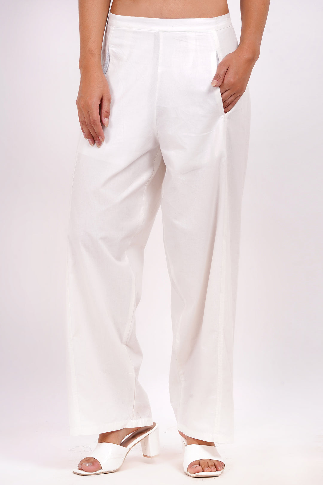 White Cotton Kurta