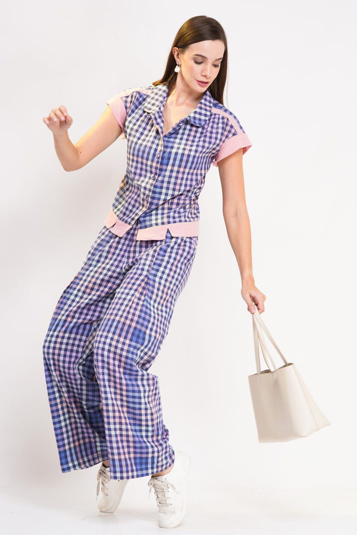 Pastel Checks Co-Ord Set