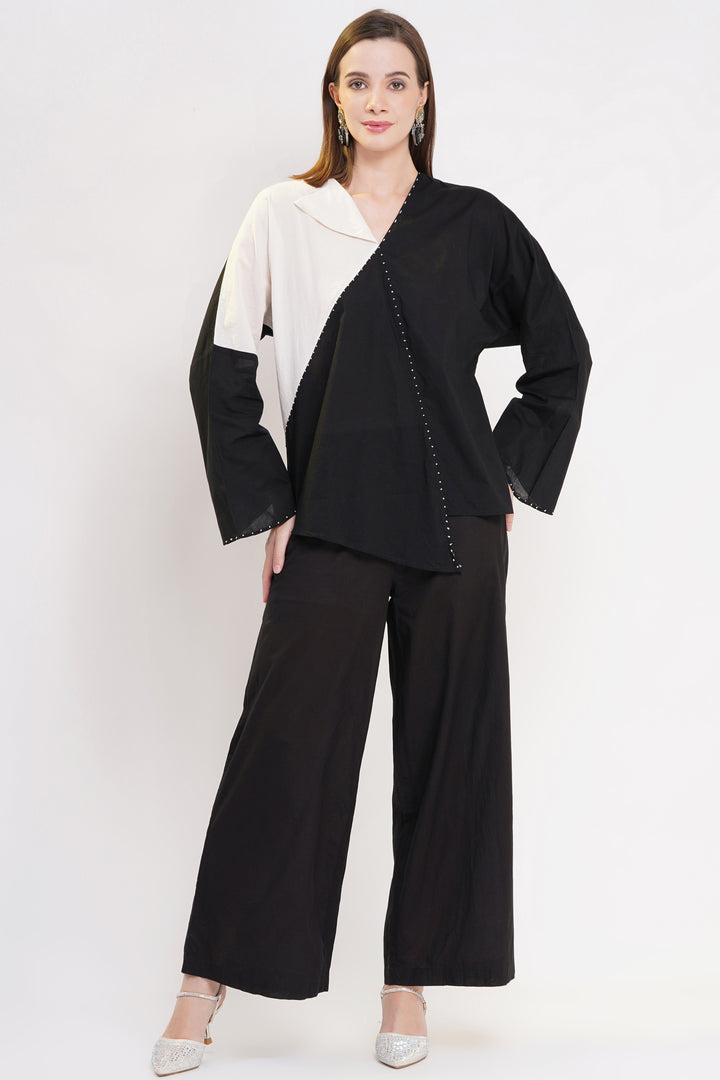 Ink and Ivory Co-Ord Set