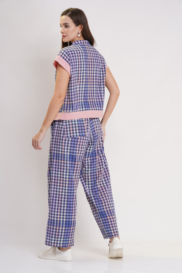 Pastel Checks Co-Ord Set