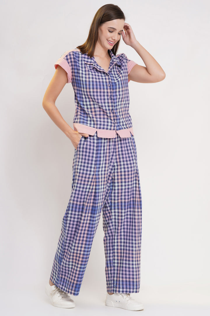 Pastel Checks Co-Ord Set