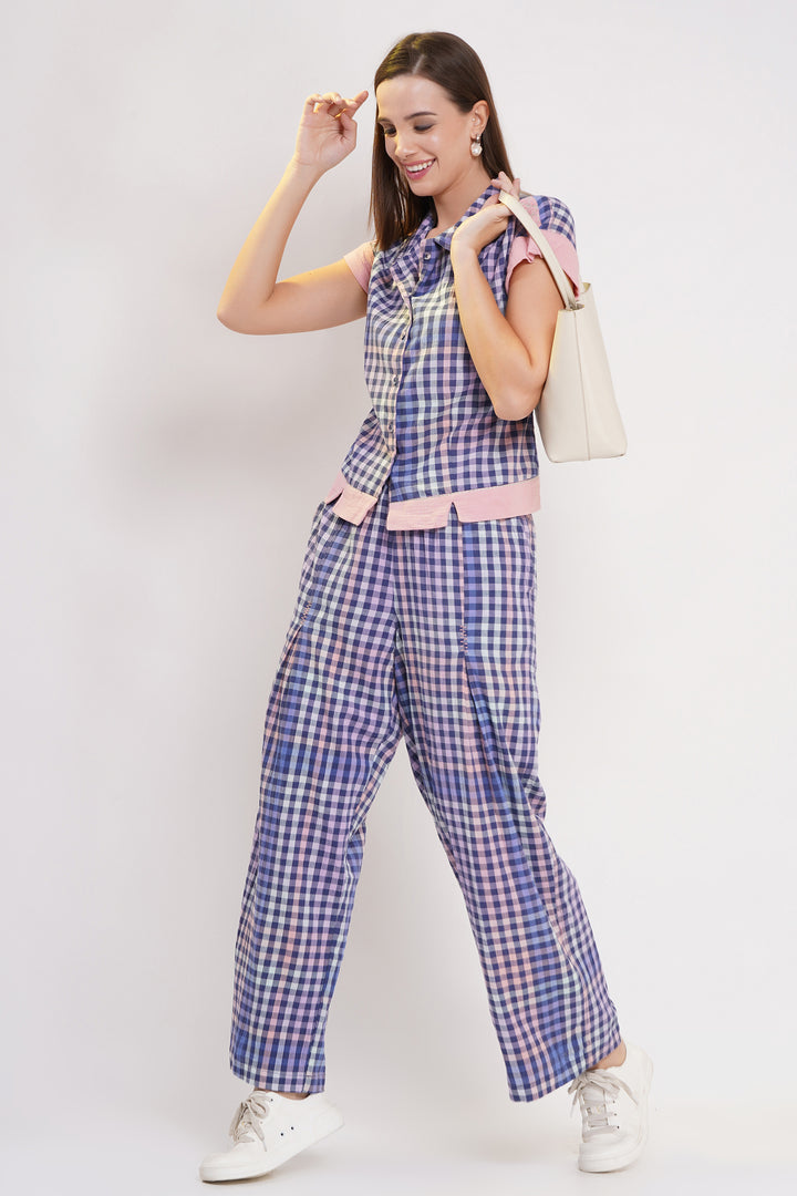 Pastel Checks Co-Ord Set