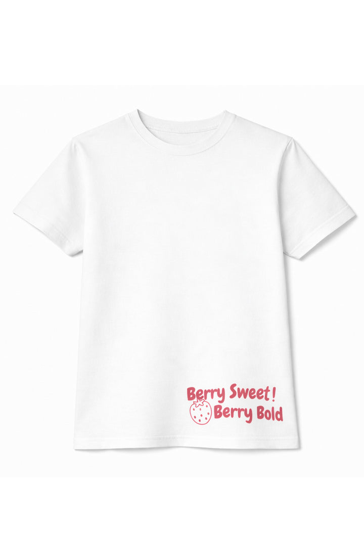 Strawberry Graphic T-shirt - White.