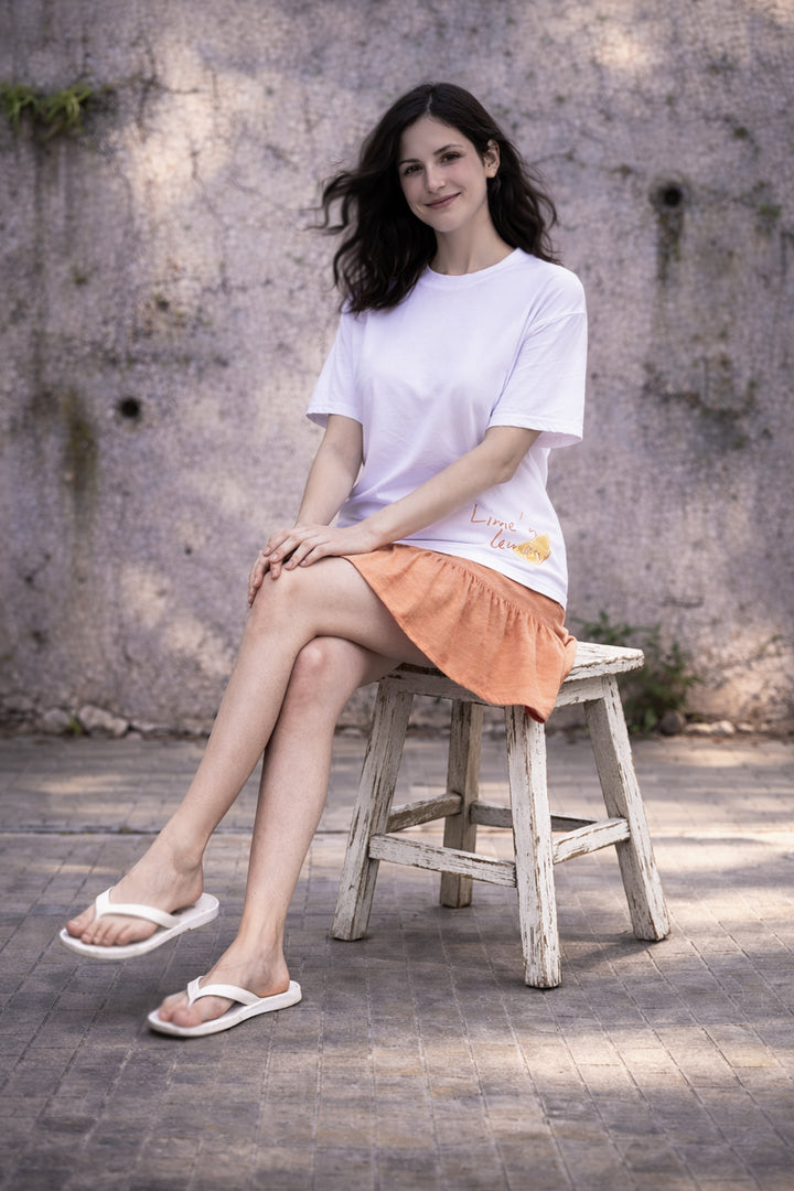Lemon Graphic T-shirt - White