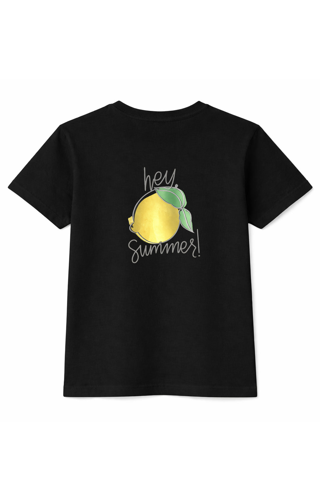 Lemon Graphic T-shirt - Black
