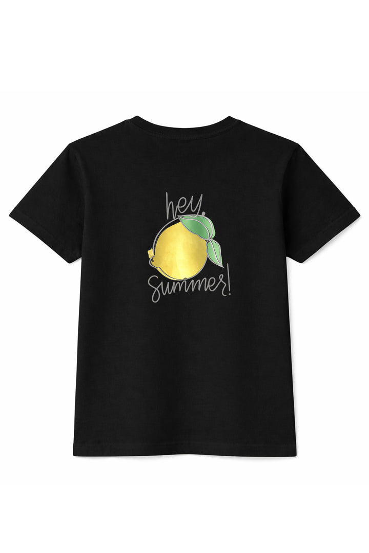 Lemon Graphic T-shirt - Black