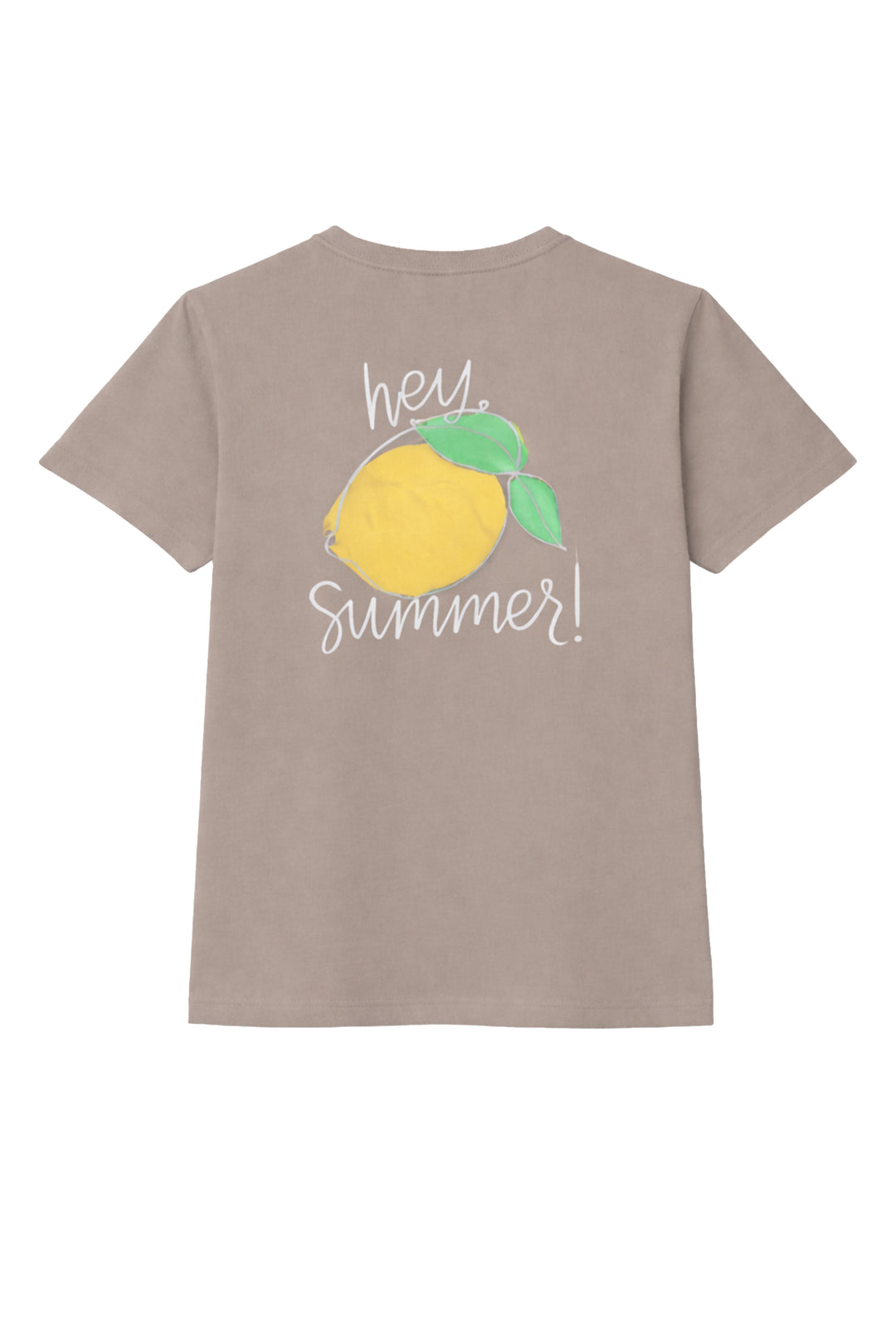 Lemon Graphic T-shirt - Brown