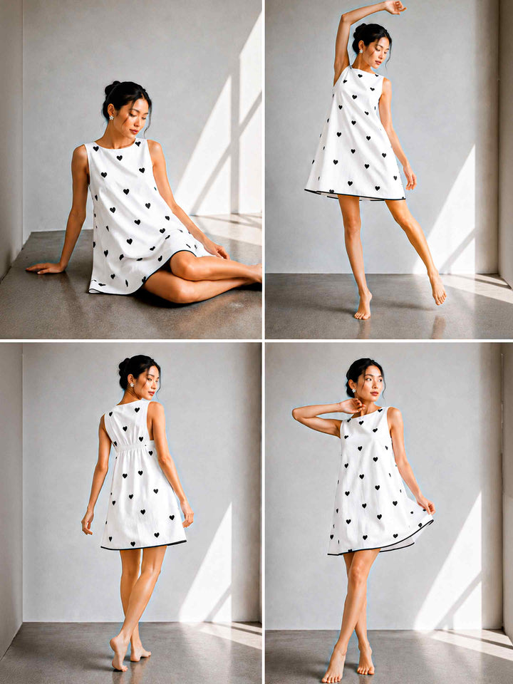 Blackcurrent Racerback Dress